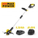 BORMANN BCD4200 Θαμνοκοπτικό Μπαταρίας 20V,με μπαταρία 2.0Ah & Φορτιστή