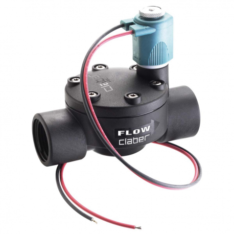 CLABER Ηλεκτροβάνα DC, 9-12 Volt. Με φίλτρο προστασίας από την άμμο