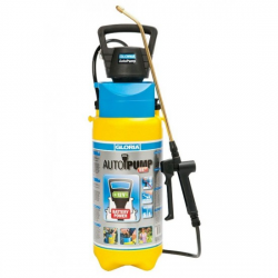 Gloria Autopump Set Ψεκαστήρας Προπιέσεως Μπαταρίας με Χωρητικότητα 5lt σε Κίτρινο χρώμα