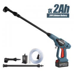 BORMANN Pro BPW1100 Πλυστικό Μπαταρίας 25Bar,180Lt/H,1.7Kg,4Ah,Πιστόλι με 5 Λειτουργίες