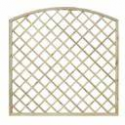 Καφασωτό SHOWOOD διαγώνιο αψίδα 12 x 12 180(Y) x 180 εκ.