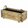 SHOWOOD Ξύλινη γλάστρα παραλληλόγραμμη 37(Y) x 50 x 110εκ.