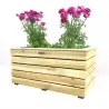 SHOWOOD Γλάστρα με κασπώ 2 θέσεων 40(Υ) x 43 x 80εκ.