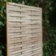 SHOWOOD Ξύλινο διαχωριστικό πάνελ Κυματιστό 180(Y) x 90εκ.