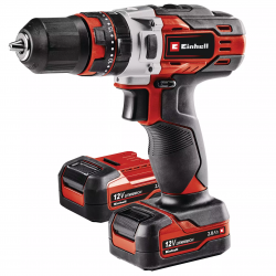 EINHELL Κρουστικό δραπανοκατσάβιδο μπαταρίας TE-CD 18/2 Li-i (2x2,0Ah)