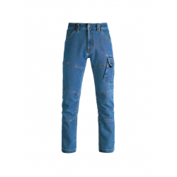 Kapriol Nimes Jeans Παντελόνι Εργασίας Τζιν Μπλε
