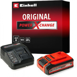 Einhell Σετ Μπαταρίας Χωρητικότητας 4Ah 18V με Φορτιστή