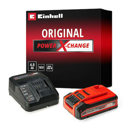 Einhell Σετ Μπαταρίας Χωρητικότητας 4Ah 18V με Φορτιστή