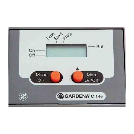 ΟΘΟΝΗ ΠΡΟΓΡΑΜΜΑΤΙΣΤΗ ΠΟΤΙΣΜΑΤΟΣ GARDENA C 14E