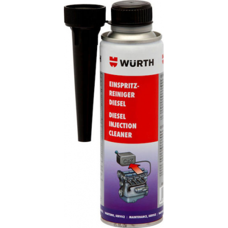 WURTH Καθαριστικό μπεκ πετρελαίου ντίζελ 300 ML