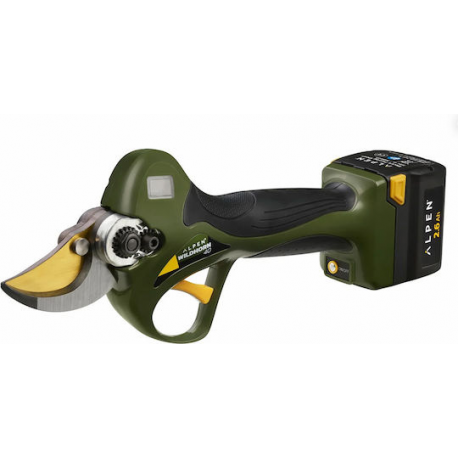 Alpen 40 Wild Horn Ψαλίδι Κλαδέματος Μπαταρίας 21.6V 1x2.6Ah & 1 X 4Ah με Μέγιστη Διάμετρο Κοπής 40mm σε Βαλιτσάκι Μεταφοράς