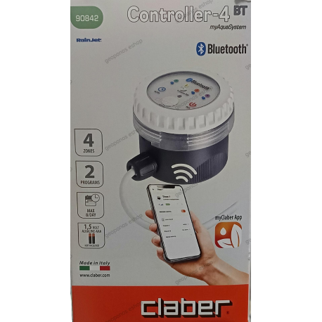 ΠΡΟΓΡΑΜΜΑΤΙΣΤΗΣ 4 Η/Β CLABER 90842 ME BLUETOOTH