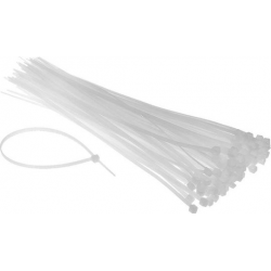 WYRTH Δεματικα καλωδίων ECO λευκό χρώμα 4,8*300mm