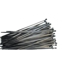 WYRTH Δεματικα καλωδίων ECO μαύρο χρώμα 4,8*300mm 100 τεμ