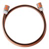 ΣΕΤ ΛΑΣΤΙΧΟ ΣΥΝΔΕΣΗΣ FLEX COMFORT 13 MM (1/2") - 1,5 Μ. ΜΕ ΣΥΝΔΕΣΜΟΥΣ