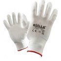 Γάντια Πολυουρεθάνης BULLE  Λευκά