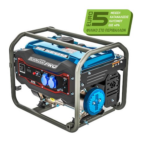 Bormann Pro BGB3000 Γεννήτρια Βενζίνης Τετράχρονη με Μέγιστη Ισχύ 3.3kVA