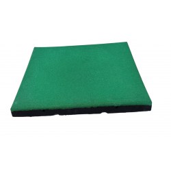 Ελαστικό πλακάκι χρώματος πράσινου PL-5050-G