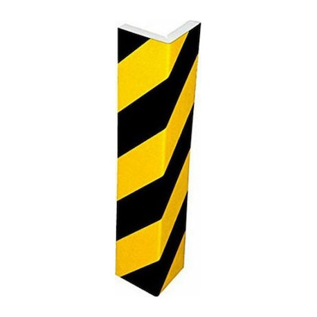 Doorado Προστατευτικό Αυτοκόλλητο Γωνιών Αφρώδες Μαύρο/Κίτρινο PARK-FCP5025BY