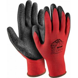 Active Grip Γάντια Εργασίας Νιτριλίου Κόκκινα