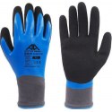 DOORADO Active Αδιάβροχα Γάντια Εργασίας Νιτριλίου Κήπου Μπλε