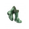 Kolmax 064 Αντιολισθητικές Ανδρικές Γαλότσες Εργασίας Κνήμης με Γούνα σε Πράσινο Χρώμα
