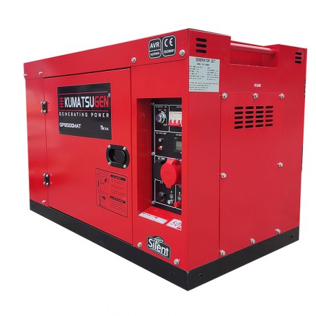 KUMATSUGEN GP12500MAT Γεννήτρια Πετρελαίου 11.3KVa,718cc, Τριφασική, Κλειστού Τύπου